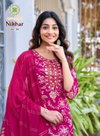 Nikhar Vol 4 By Passion Tree Rayon Kurti With Bottom Dupatta Wholesalers In India